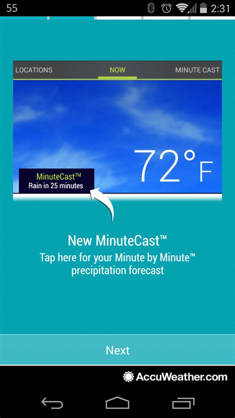 Providing you with a hyper-localized, minute-by-minute forecast for the next four hours. . Minutecast weather